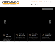 Tablet Screenshot of catertainment.com